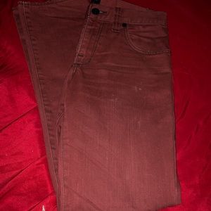 Rock & Republic Maroon Jeans